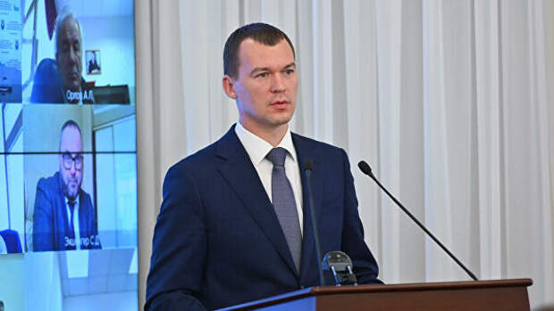 Врио губернатора Хабаровского края Михаил Дегтярёв Врио губернатора Хабаровского края Михаил Дегтярёв
