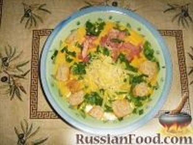 Фото к рецепту: Суп-пюре из тыквы и картофеля