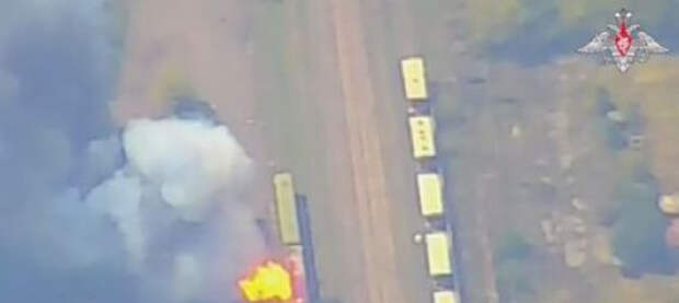 ВС РФ уничтожили эшелон с боеприпасами в Днепропетровской области