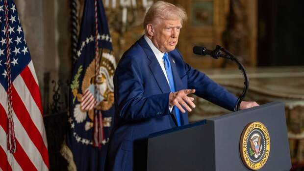 Трамп сообщил о продолжающейся блокаде морских портов Ирана