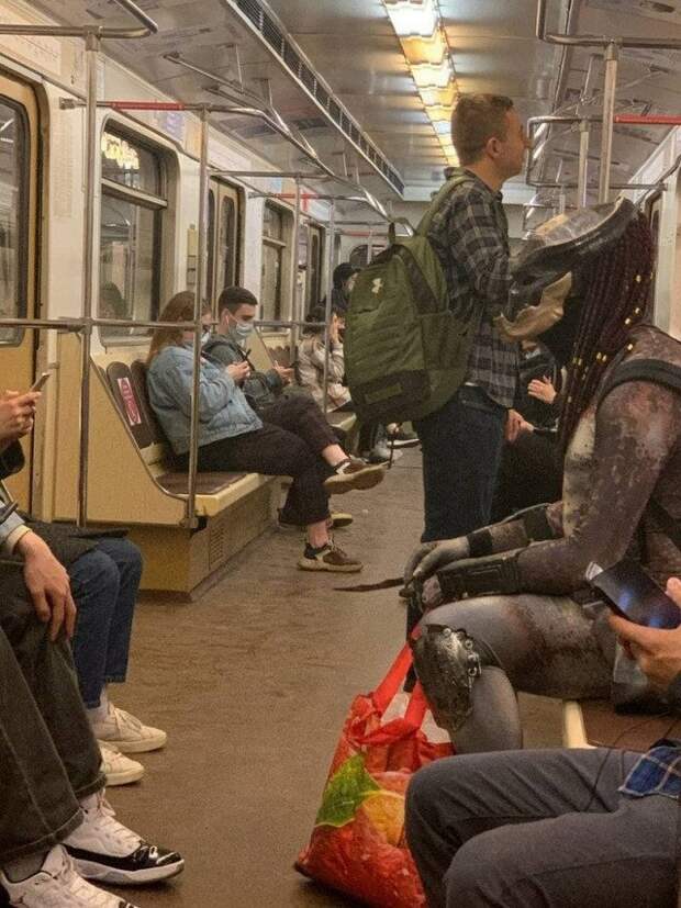 Самые странные пассажиры подземки
