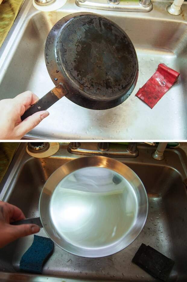 Приятные снимки наведения чистоты: до и после
