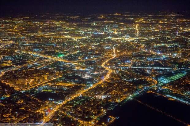 Москва с борта самолёта москва, с борта самолёта, фоторепортаж