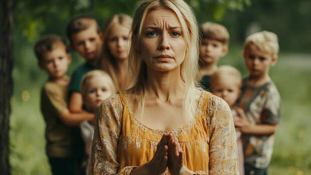 У многодетной мамы отобрали новорождённого малыша. Гюнель грозит забрать всех: "И не надо из меня делать непонятно кого!"