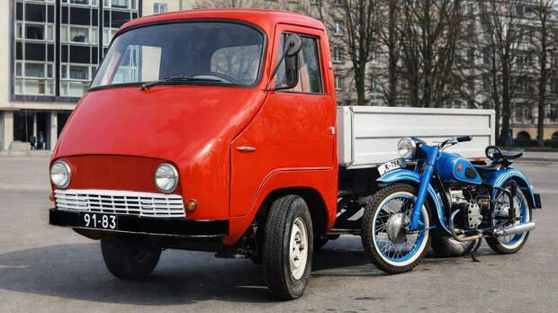 Этот уникальный грузовик в СССР сделали с двигателем от мотоцикла: зачем это было нужно