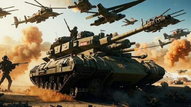 Оружие / Изображение сгенерировано с помощью нейросети Kandinsky by Sber AI / amic.ru