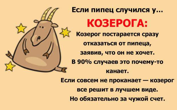 Весёлый гороскоп: как встречают трудности знаки Зодиака