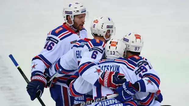 СКА в овертайме обыграл «Адмирал» в КХЛ, проигрывая со счётом 0:2