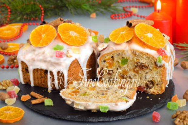 Без традиционного разреза никак - это же самое важное наряду со вкусом и ароматом готовой выпечки
