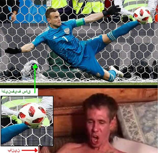 Панин и нога