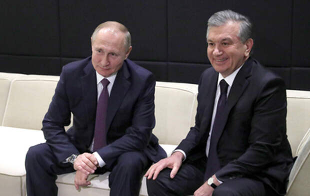 Путин обсудил Казахстан с президентом Узбекистана