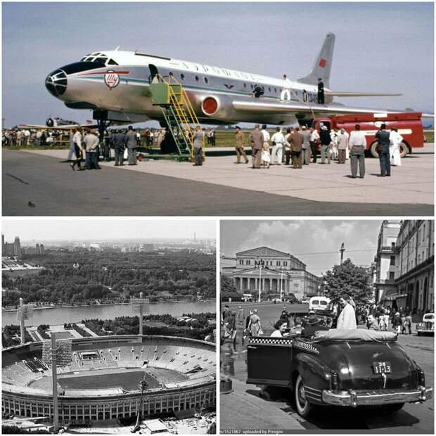 Советский союз в 1955 и 56 годах