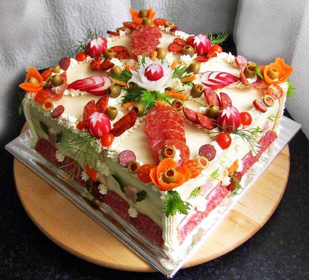 Закусочные тортики