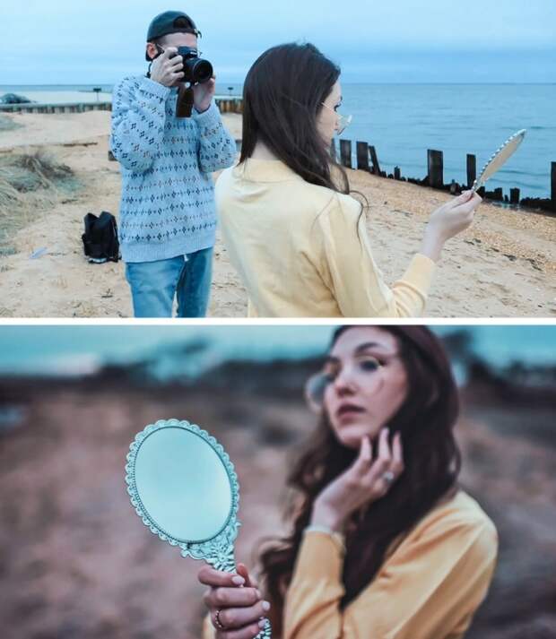 За кадром профессиональных фотографий