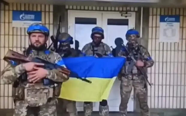 Сообщается об уничтожении группы разведчиков из 61-й мехбригады ВСУ, ранее захвативших ГИС «Суджа»