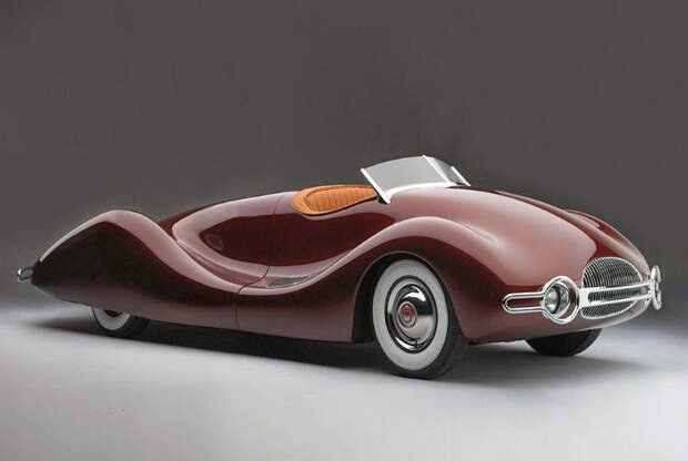 Buick Streamliner, выпущенный 1948, концептуально новая модель автомобиля того времени.