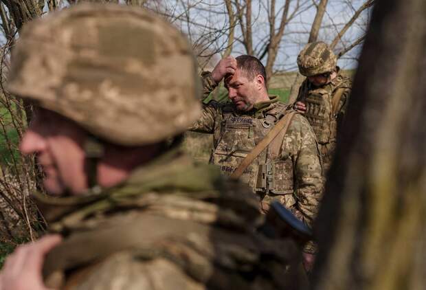 Солдат ВСУ стали чаще наказывать «деревьями правды»