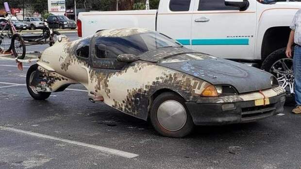 Странный тюнинг автомобиля