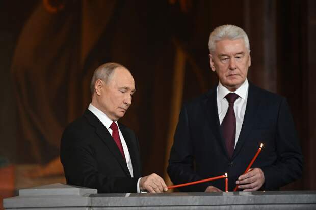 Путин поздравил православных христиан и всех граждан России, отмечающих Пасху (ФОТО)