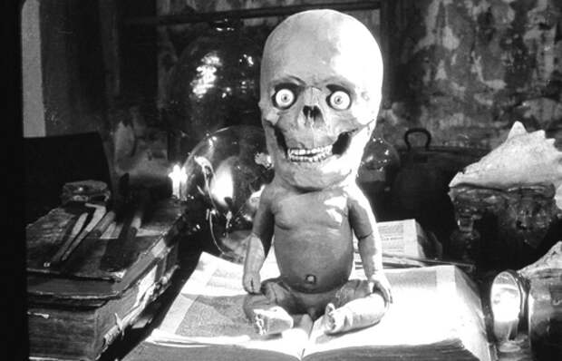 Кадр из фильма «Урок Фауста», реж. Я. Шванкмайер, 1994