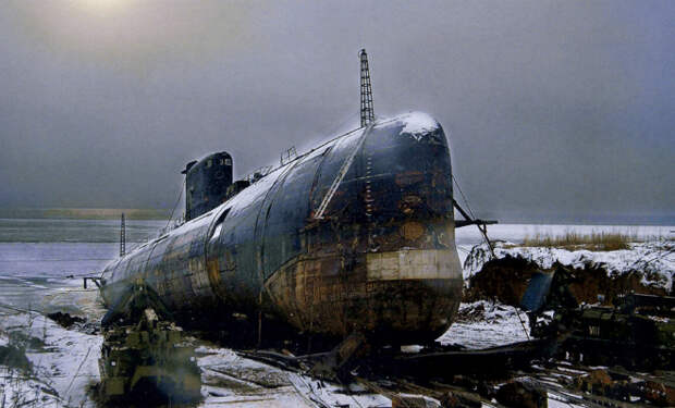 Советская субмарина среди Поволжских степей. Б-307 поставили в поле и превратили в музей