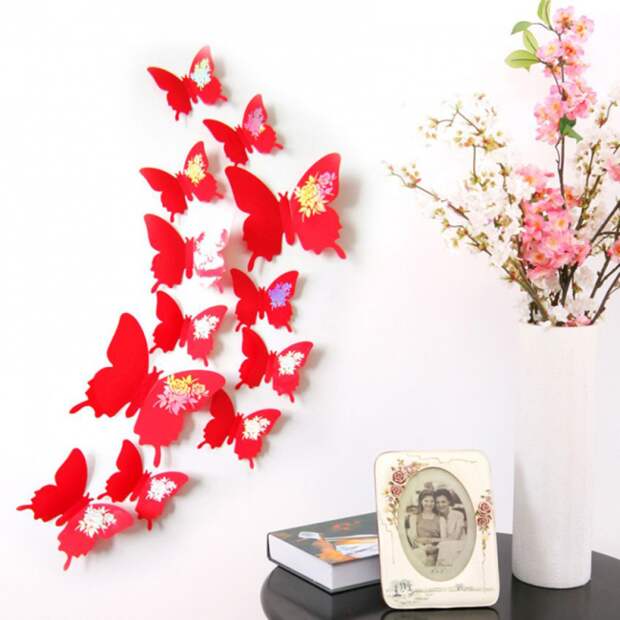 Бабочки на стене: вдохновляющие фотоидеи