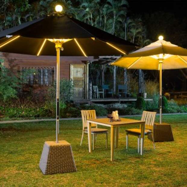 Зонт-фонарь для любимого сада