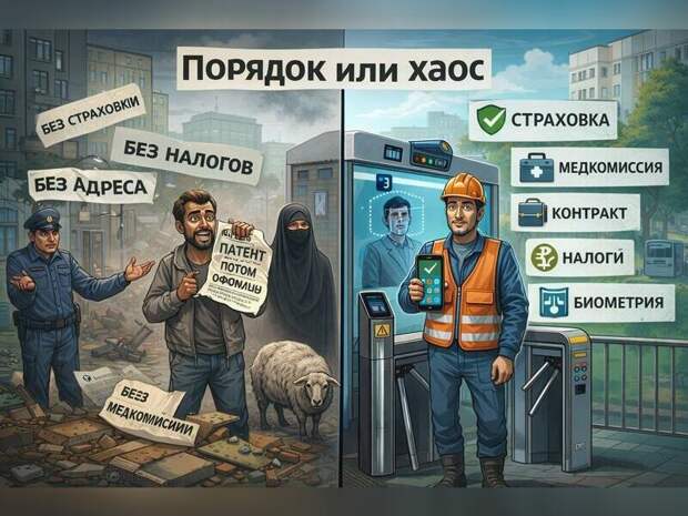 Мигранты по правилам или полная перезагрузка. Россия должна довести миграционную систему как в Дубае