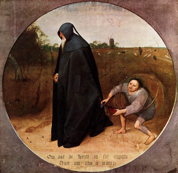 Питер Брейгель Старший, «Мизантроп», 1568 год