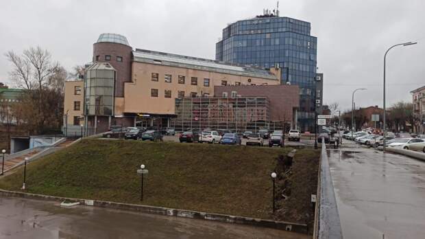 В Рязани размывает Лыбедский бульвар