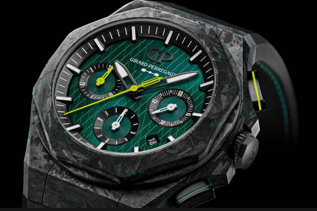 Aston Martin и Girard-Perregaux создали часы из карбона от болидов «Формулы-1»