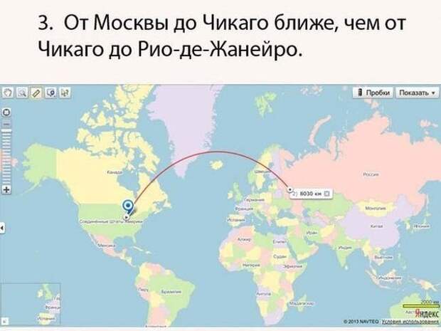 Россия в 10 интересных фактах