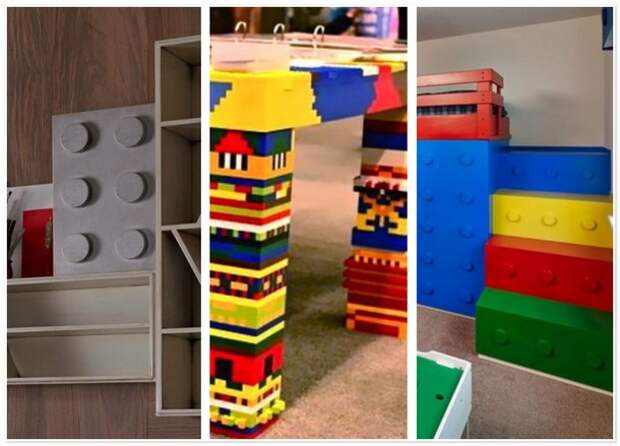Лего мебель вернет в детство