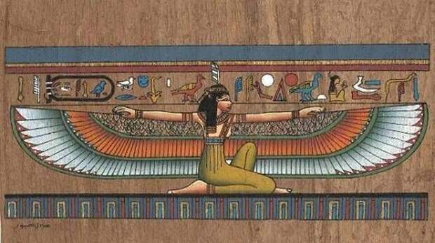 Маат – богиня мирового порядка. http://www.ancientpages.com/