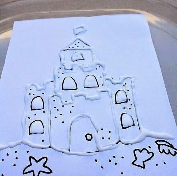 Замок из песка... на память