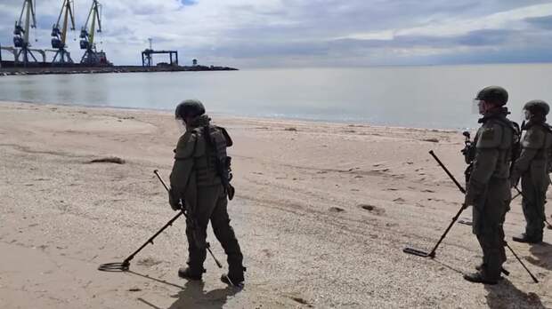 Власти Запорожья заявили, что Украина безвозвратно лишилась Азовского моря