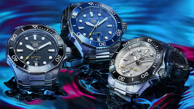 TAG Heuer представил новое поколение часов Aquaracer Professional 300