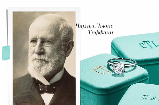 Чарльз Тиффани и знаменитое кольцо Tiffany Setting. / Фото: zlato.ua