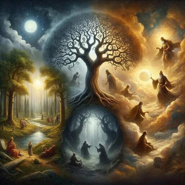 Славянские миры Яви, Нави и Прави