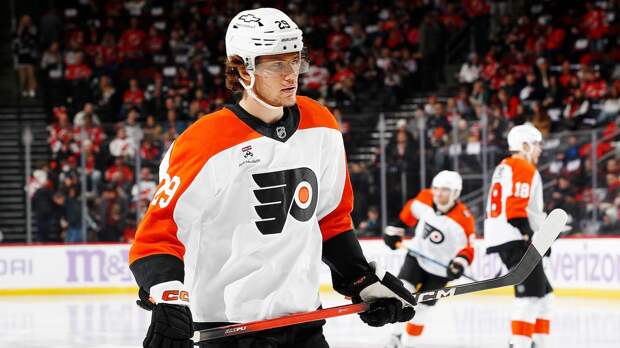 Российский нападающий «Филадельфии» Гребенкин пропустит 7-10 дней из-за травмы