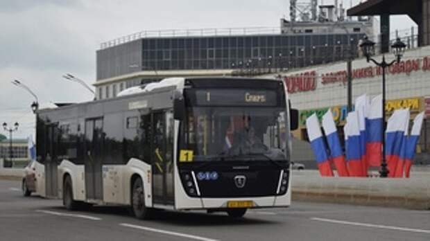 Автобус в Барнауле / Фото: сообщество транспорта в Барнауле