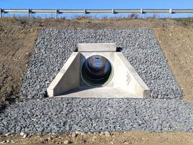 В регионе отремонтировали водопропускные трубы инновационным методом