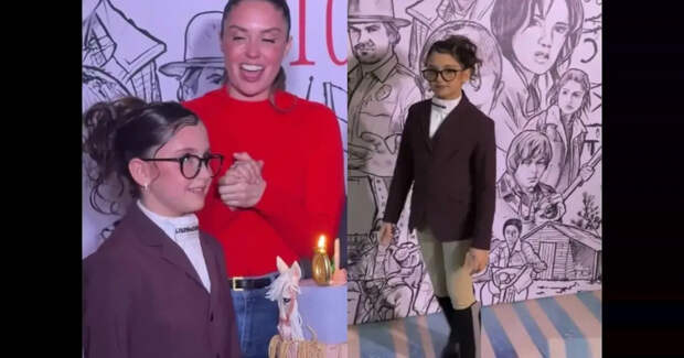 Агата Муцениеце отпраздновала 10-летие дочери от Павла Прилучного