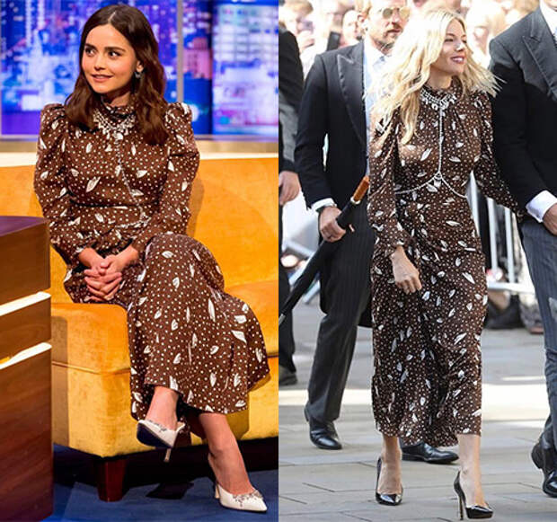 Битва платьев: Дженна Коулман против Сиенны Миллер