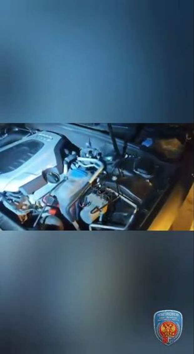 У «Газпром Арены» в Петербурге полиция ловила дрифтеров