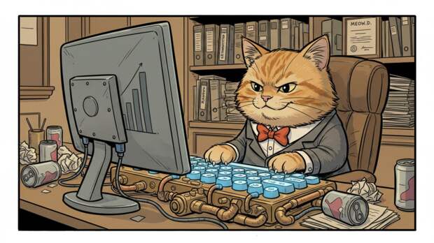 В ЦБ объяснили котом-админом публикацию странного сообщения