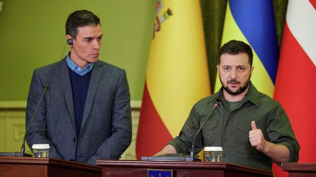 Мадрид выбирает милитаризацию: Санчес и Зеленский заключили опасную сделку