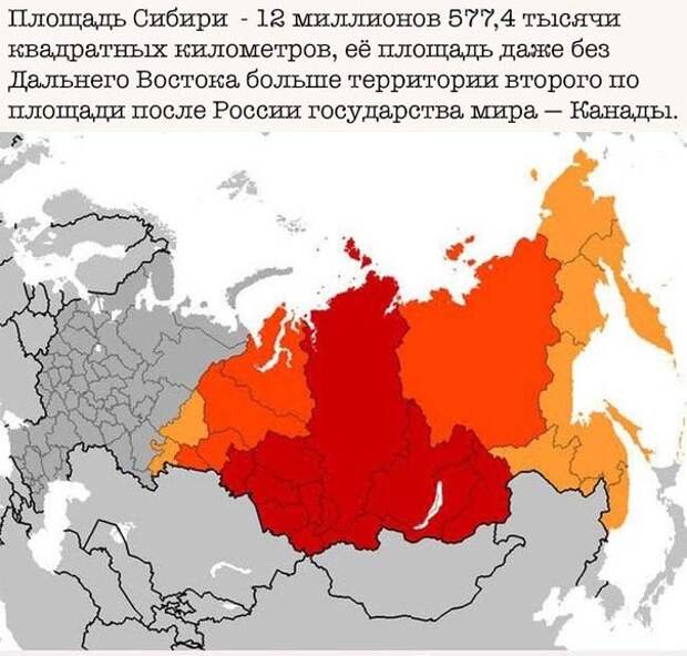 Россия в 10 интересных фактах