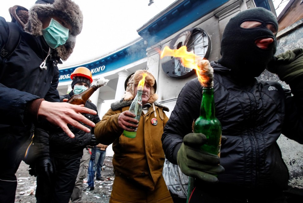 Беспорядки в Киеве