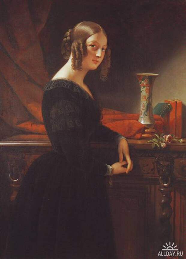 Французский живописец Claude-Marie Dubufe (1790-1864)